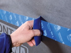 5b. Alternativ: Überlappung verkleben mit TESCON VANA