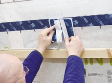3. Manschette ausrichten