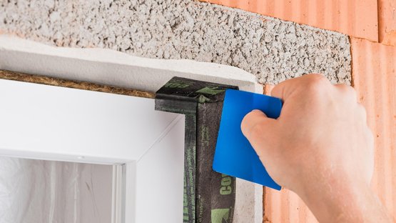 Verarbeitungsschritte: nach Fenstermontage